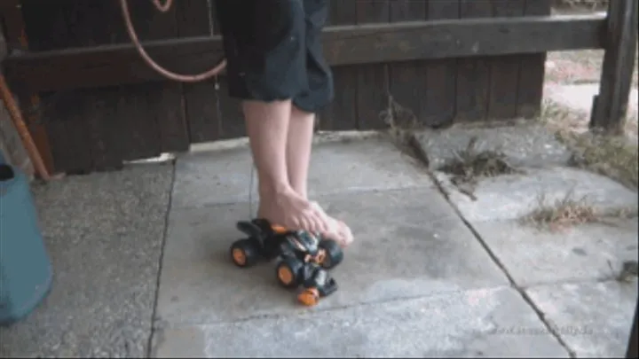 Go-Cart Crush with Adidas Sneakers