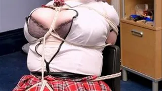 BIG GIRL CHAIRTIED AND TIT