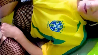 Brazil have won so BBC fuck my ass Step-Daddy