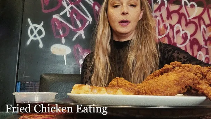 Fried Chicken Eating