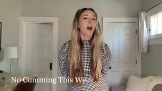 No Cumming This Week