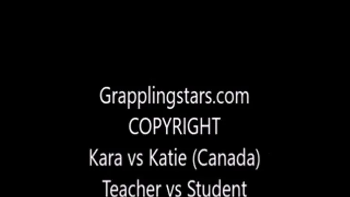 Mistress Kara vs Katie (Canada) Teacher Dominates Student GS48