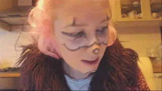 Clown makeup: part 2