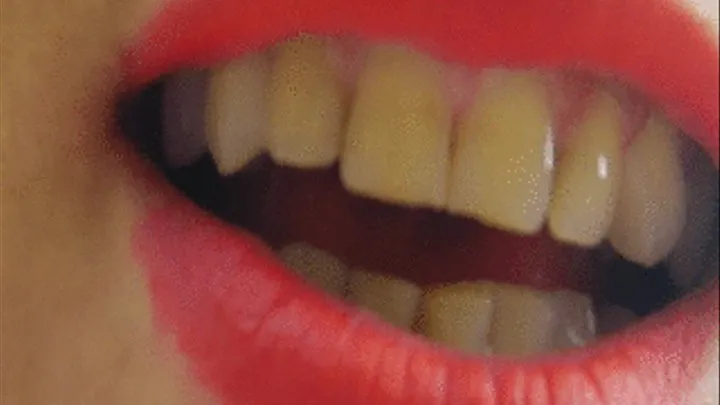 Custom: teeth show