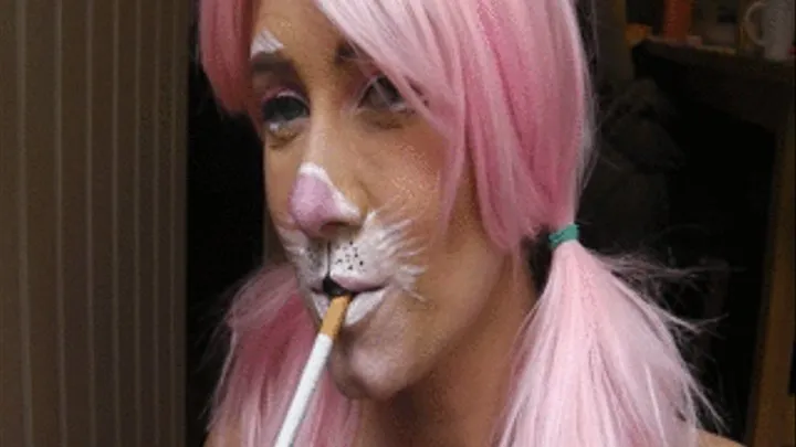 Easter Bunny smoking