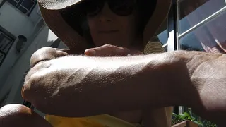 Blond hair on my arms