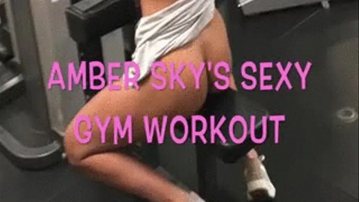 Amber Sky's Sexy Gym Workout