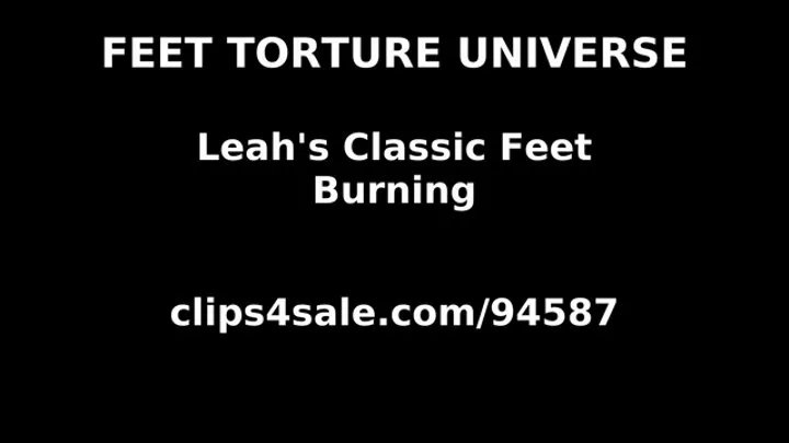 Leah Classic Foot Burning