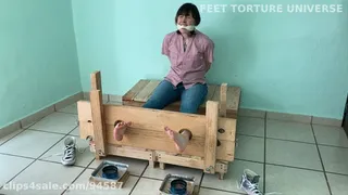 Anais Foot Burning in the Stocks part 4 of 4