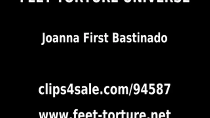 Joanna's First Bastinado part 1