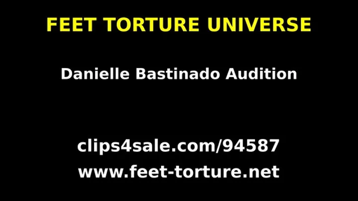 20 yo Danielle Bastinado Audition part 1