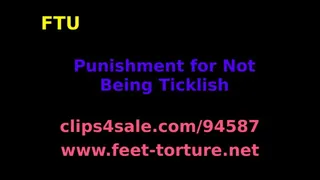 Punishment for Not Being Ticklish part I: Tickle test