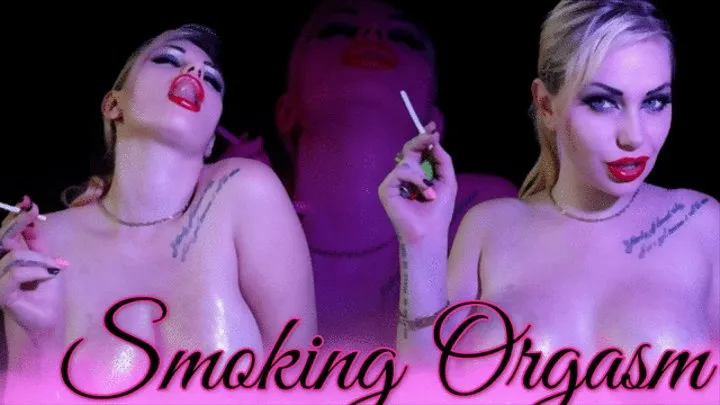 Smoking GOLDen orgasm!