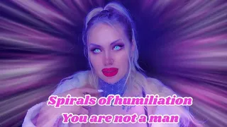 Spirals of your humiliation - Open that mouth wider, you pathetic cum dumpster