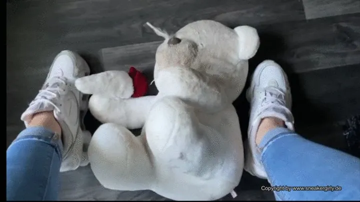 a soft toy has to suffer from cute Nike Nova sneakers