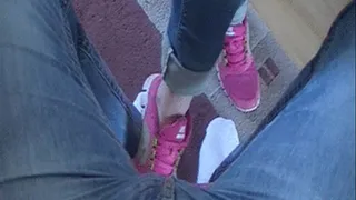 Footsie with Chantal in nike free