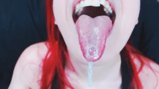 Long Slobbery Tongue
