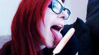 Licking My Lollipop with My Long Tongue (part 2 )