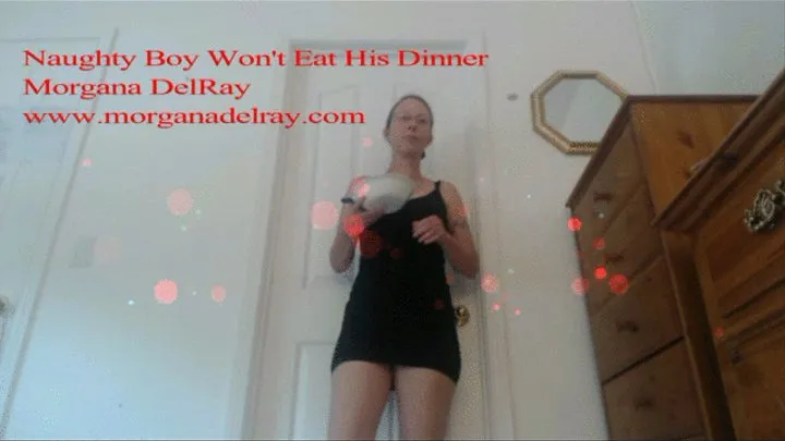 Naughty Boy Won't Eat His Dinner Size WMV