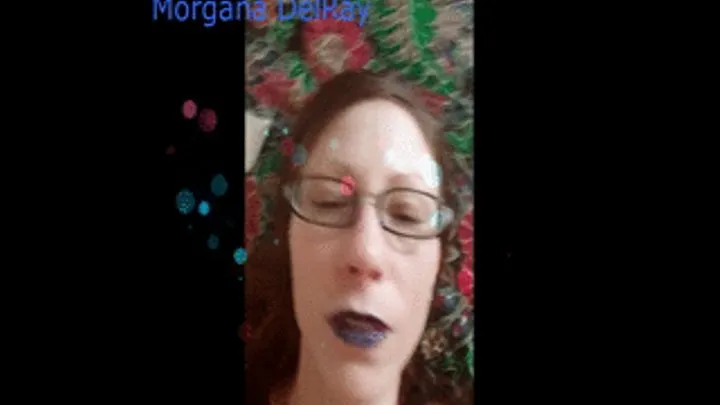 Long Mouth Tour In Blue Lipstick