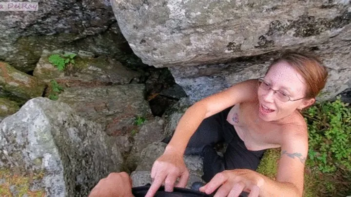 Cave Handjob With a Big Cum Shot