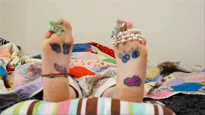 Addie Juniper's Funny Feet Talk to Each Other