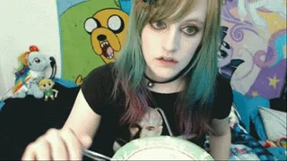 *EAT CEREAL with me virtually! OM NOM NOM*