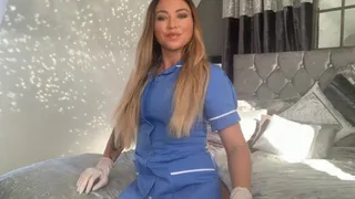 Medical glove JOI with Nurse Natalia