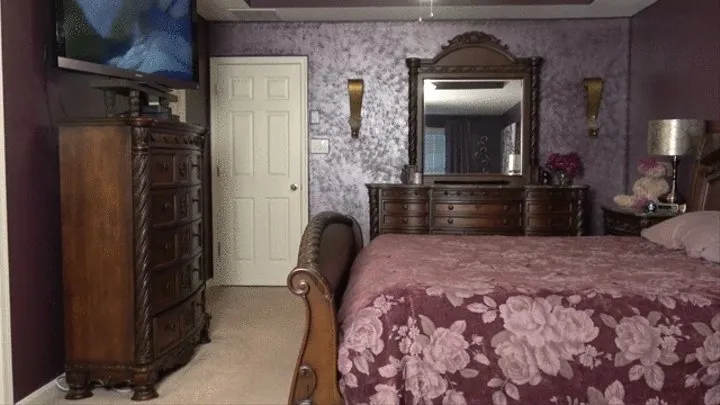 Upstairs Maid Makes Bed