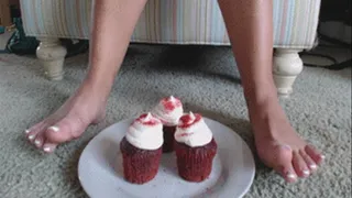 Crushing Red Velvet Cupcakes