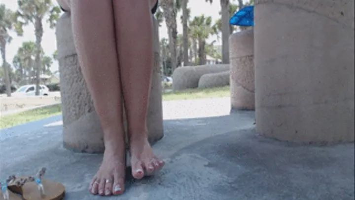 Sandy Feet at the Park