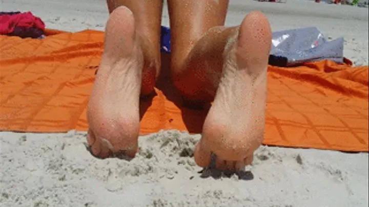 Sandy Beach Babe Feet- PPF