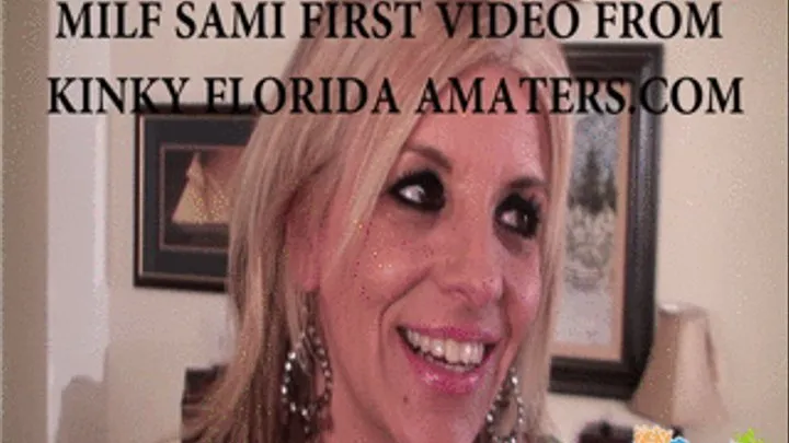 Amateur Milf Sami Solo video Part 1