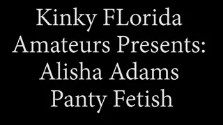 Kinky Amateur Alisha Adams Fucks Her Panites