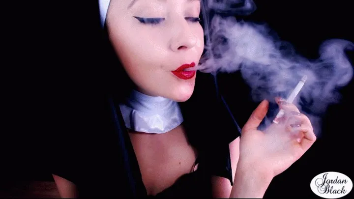 Wicked Nun Roleplay - POV BJ & Smoking