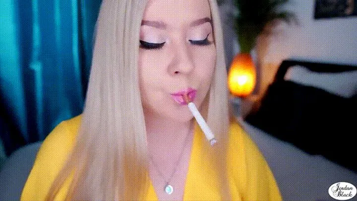 Smoking two Sobranie 100s in a row