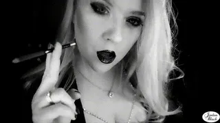 Noir Findom Smoking