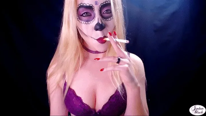 Sugar skull smoking Pt1