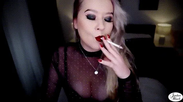 My smoke in your face makes you cum