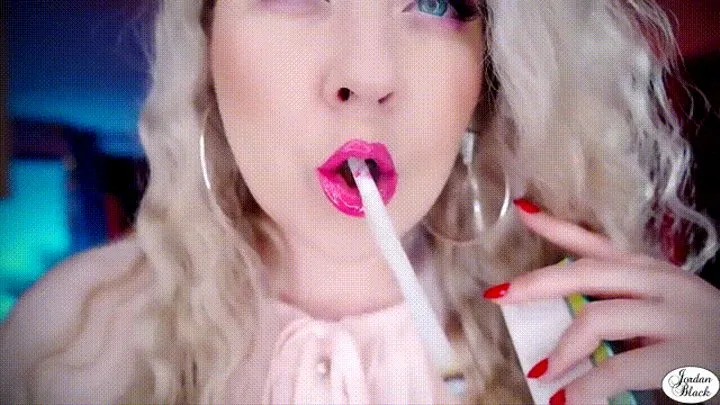 Pink glossy smoking perfection