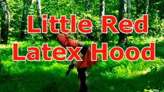 Little Red Latex Hood