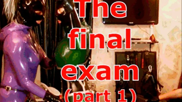 The final exam (part 1)