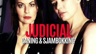 Judicial Caning and Sjambokking | Double Domme by Mistress Baton & Miss Raven666