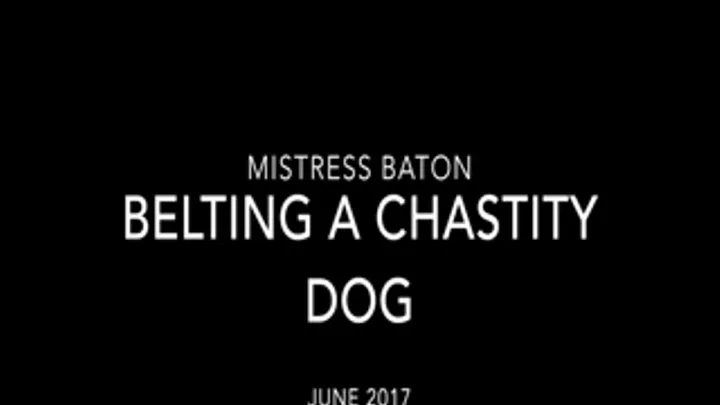 MISTRESS BATON Belting A Chastity