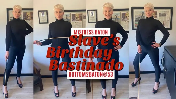 Slave's Birthday Bastinado HD