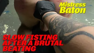 Slow Fisting After A Brutal Beating