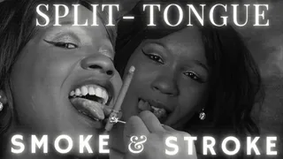 Split-Tongue Smoke & Stroke