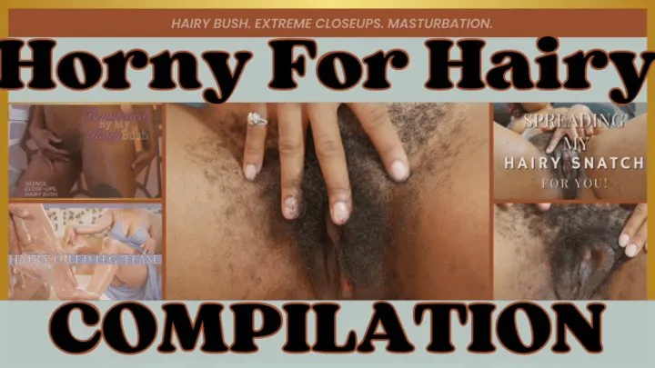 Horny For Hairy Compilation