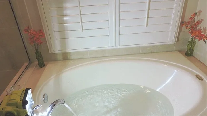 an older video of me taking a bath in my clothes