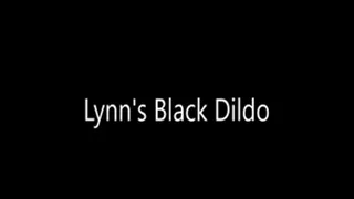 Lynn s Black Dildo